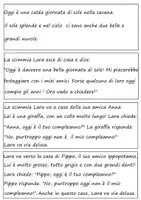 anteprima - Altro tipo di materiale - Lettura e comprensione del testo - Pagina 2