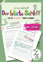 Vorschau - Arbeitsblätter - Briefe schreiben: Verpasse deinem Brief den letzten Schliff - Deckblatt