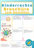 Vorschau - Anderer Materialtyp - Kinderrechte Broschüre - Deckblatt