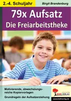 Vorschau - Arbeitsblätter - 79x Aufsatz – Die Freiarbeitstheke | Deutsch Grundschule Klasse 2-4 | Aufsatz, Kreatives Schreiben, Wortschatz, Freies Schreiben, Begabtenförderung, Stationenlernen, Lösungen - Deckblatt