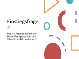 Vorschau - Präsentationen/Tafelbilder - Präsentation: Donald Trump - Biografie des ehemaligen US-Präsidenten - Seite 3