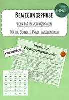 Vorschau - Spiele - Bewegungspause - Ideen für eine schnelle Pause zwischendurch - Seite 2