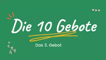 Vorschau - Arbeitsblätter - Die 10 Gebote: Das 3. Gebot (Feiertag heiligen) - Seite 3