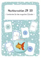 Vorschau - Stationenlernen - Lernkarten Nachbarzahlen ZR 20 - magischer Zylinder - Deckblatt