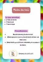 Vista previa - Manualidades / Dibujos para colorear - Recetas masa para jugar con niños - página 3