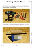 Vorschau - Mal- und Bastelvorlagen - KUNSTSTOFFE Bearbeitungsmethoden | Werken, Kunststoff verformen, bohren, kleben, Werkzeugkunde, Bastelprojekte | Technik Werken Sekundarstufe I Klasse 5-10 - Seite 3