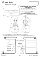 Vorschau - Arbeitsblätter - Arabisches Schulbuch Band 2 | Deutsch Grundschule Sekundarstufe I+II Klasse 1–13 | Arabisch, DaZ, Wortschatz, Kopiervorlagen, Vorbereitungsklasse, Lösungen - Seite 2