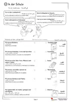 Vorschau - Arbeitsblätter - Arabisches Schulbuch Band 2 | Deutsch Grundschule Sekundarstufe I+II Klasse 1–13 | Arabisch, DaZ, Wortschatz, Kopiervorlagen, Vorbereitungsklasse, Lösungen - Seite 3