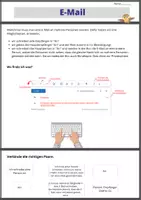 Vorschau - Arbeitsblätter - E-Mail schreiben - Deckblatt