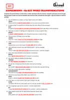 Aperçu - Feuilles d'exercices - EXPRESSIONS – 30 B2 Key Word Transformations - Page 3