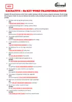 Aperçu - Feuilles d'exercices - CAUSATIVE – 30 B2 Key Word Transformations - Page 3