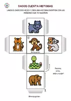 Vista previa - Juegos / Gamificación - Ordena los dados con Animales Salvajes - página 3
