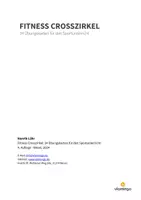 Vorschau - Stationenlernen - Fitness Crosszirkel: 34 Stationskarten für den Sportunterricht (Functional Training, Zirkeltraining & Fitness an Turngeräten) - Seite 1