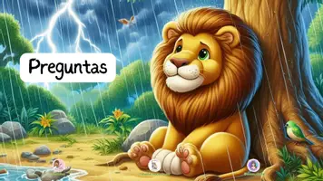 Vista previa - Hojas de trabajo - Súper PACK "Leopoldo, el león sensible" - página 2