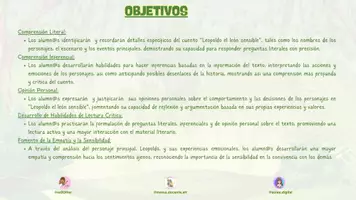 Vista previa - Hojas de trabajo - Súper PACK "Leopoldo, el león sensible" - página 3