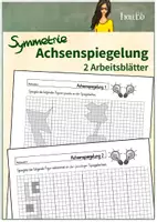 Vorschau - Arbeitsblätter - Materialpaket Symmetrie - Arbeitsbögen und Aufgabenkarten - Seite 1