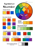 Voorbeeld - KUNST: Oefenblad voor kleurenleer (PDF) - Pagina 2
