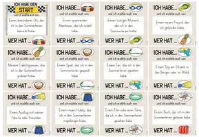 Vorschau - Spiele - Meine Sommerferien: Erzählkarten/ Erzählspiel (Kl.2-4) - Seite 2