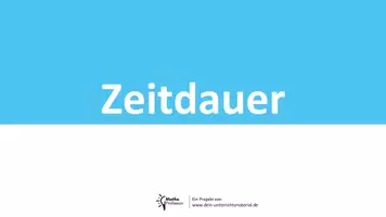 Vorschau - Präsentationen/Tafelbilder - Natürliche Zahlen ⎮ Zeitdauer (PowerPoint Präsentation 5) - Seite 2