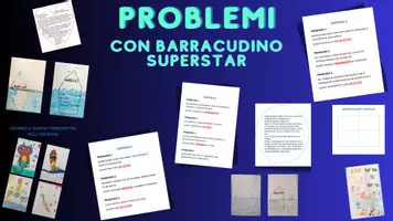 anteprima - Esercizi - I PROBLEMI PARTENDO DALLA STORIA DI BARRACUDINO SUPERSTAR - Pagina di copertina