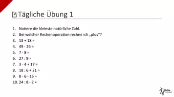 Vorschau - Test - Natürlich Zahlen ⎮ 8 Tägliche Übungen (Variante 1) - Seite 3