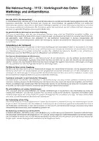 Vorschau - Arbeitsblätter - Die Heimsuchung - 5 Jahre - Deckblatt