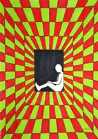 Vorschau - Arbeitsblätter - Kunst: "Gefangen im Raum" (Die 1-Punkt Perspektive nutzen) - Seite 3