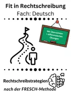 Vorschau - Arbeitsblätter - Rechtschreibstrategien – FRESCH Methode Lerntheke - Seite 1