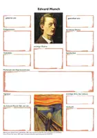 Vorschau - Mal- und Bastelvorlagen - Edvard Munch Materialpaket - Seite 3