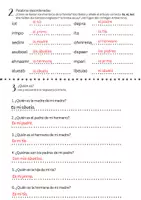 Vorschau - Arbeitsblätter - Arbeitsblätter Spanisch - Familie - la familia - Seite 3