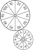 Vorschau - Arbeitsblätter - Kopfrechnen - Großes Einmaleins 1x1 - eine Bastelvorlage für die Multiplikation - Seite 2