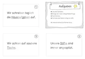 Vorschau - Spiele - Schüttelsätze: Schulleben | Klassenregeln - Seite 3