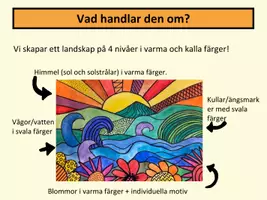 förhandsvisning - KONST - steg för steg: Landskap i varma och kalla färger (PP/PDF) - sida 2