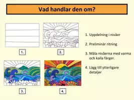 förhandsvisning - KONST - steg för steg: Landskap i varma och kalla färger (PP/PDF) - sida 3