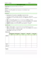Vorschau - Arbeitsblätter - Versuchsprotokoll: Keimungsversuche mit Kressesamen - Seite 1