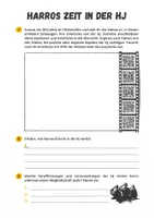 Vorschau - Arbeitsblätter - Harros Zeit in der HJ: Erörterung schreiben zu "Bis die Sterne zittern" (J. Herwig) - Seite 1
