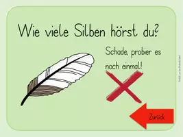 Vorschau - Stationenlernen - Silben Quiz mittel (Spiel 1) - Seite 3