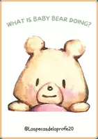 Vista previa - Unidades / Secuencias / Situaciones de Aprendizaje - PRESENT CONTINUOUS WITH BABY BEAR - Portada