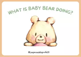 Vista previa - Unidades / Secuencias / Situaciones de Aprendizaje - PRESENT CONTINUOUS WITH BABY BEAR - página 1