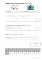 Vorschau - Test - Orange Line 3 Unit 2 Station 1 - Vocabulary test / Vokabeltest - Seite 3