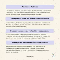 Vista previa - Refuerzo / NEE / Materiales de apoyo - Duelo en la infancia: Estrategias escolares - página 2