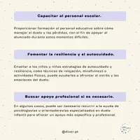 Vista previa - Refuerzo / NEE / Materiales de apoyo - Duelo en la infancia: Estrategias escolares - página 3