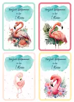 Vorschau - Anderer Materialtyp - Willkommenskärtchen für die Flamingoklasse - Seite 2