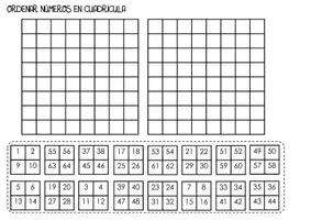 Vista previa - Hojas de trabajo - MATEMÁTICAS 1º PRIMARIA - página 1