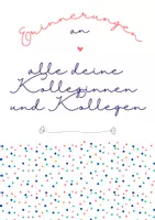 Vorschau - Anderer Materialtyp - Freundebuch zum Abschied Kollege : Kollegin - Seite 1