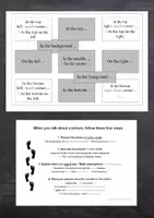 Vorschau - Poster - Bildbeschreibung / describing pictures - Handout & Tafelmaterial (Jg. 6-8) - Deckblatt