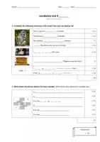 Vorschau - Test - Test zu Bildbeschreibung / describing pictures (test) - Deckblatt