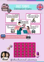 Aperçu - Jeux - Les Temps du Passé en Anglais - Jeu Détonation! - Page de couverture