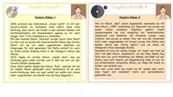 Vorschau - Bildkarten - 24 Taylor Swift Lese- und Abschreibkarten - Seite 3
