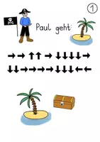 Vorschau - Stundenentwürfe - Rätselstunde/ Schatzsuche: Piratenschatztruhe öffnen - Seite 2